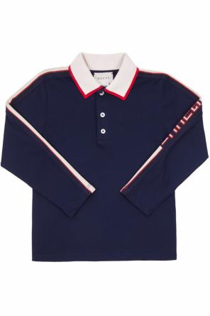 Polo with an embroidered logo, zdjęcie 1 Polo with an embroidered logo od Gucci Kids